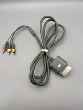 Authentic OEM Microsoft Xbox 360 AV Composite Audio/Video Cable RCA - TESTED
