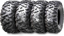 Set 4 ATV/UTV Tires 25x8-12 Front 25x10-12 Rear /6PR