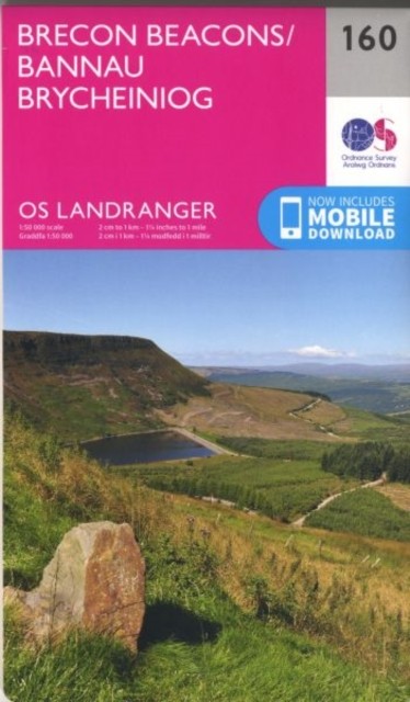 Brecon Beacons Landranger Map 160 Ordnance Survey Latest - Image 6