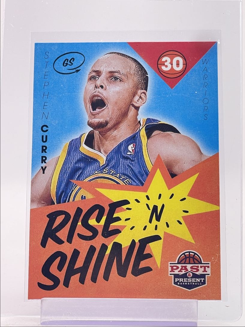 STEPHEN CURRY 2012-13 PAST AND PRESENT RISE 'N SHINE WARRIORS #81 Q6084