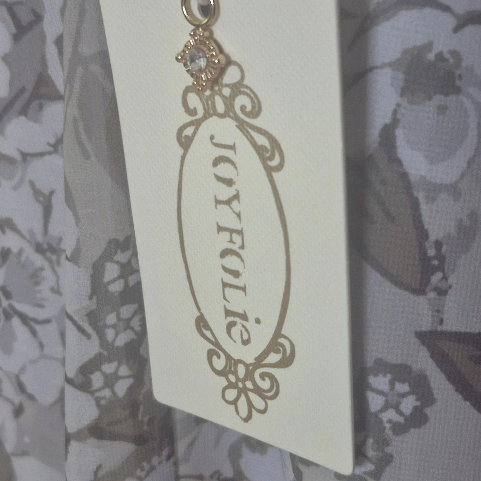 OFF WHITE Abito sunnita in ortensia neutra (verde salvia e bianco sporco) taglia SMALL