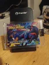 2025 Matthew Stafford 3/15 Wild Card Pro Set Dino Might T-Rex Flame 🔥🔥