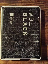 WD BLACK P10 2TB External USB Hard Drive Black White for Xbox Console