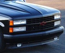 1988-1993 Obs Pick Up 454 Style Chevy Complete Grille With Lights And Bowtie