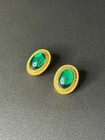 Late 70’s Vintage Emerald Earings — photo 2