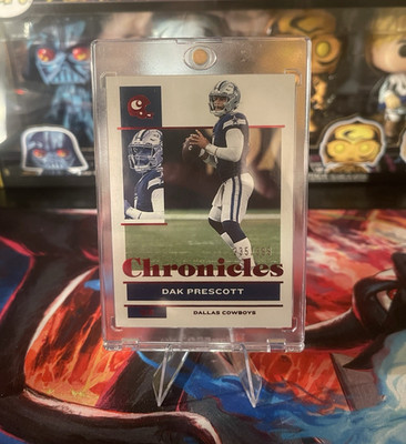 Panini 2021 Chronicles Dak Prescott Cowboys Red Parallel #26 26/399
