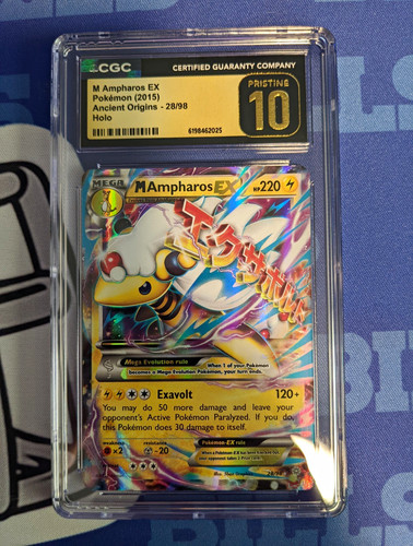 M Ampharos-EX graded CGC 10 for sale on eBay