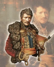 1/9 Scale 200mm Napoleonic French General Bust – Resin Model Kit