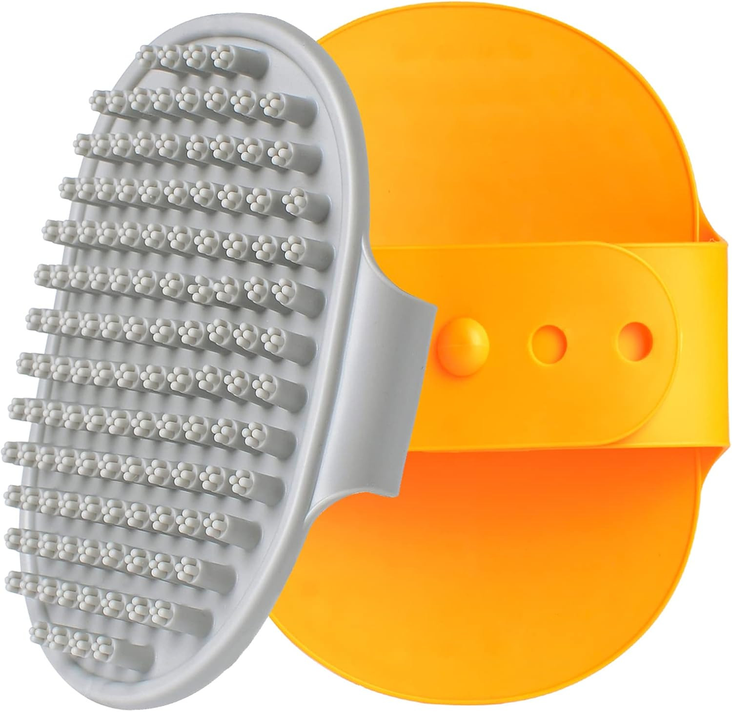 Bath Brush Shedding Soothing Massage Rubber Comb