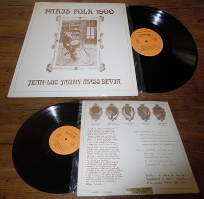Jean-Luc Jauny. Mass Devia - Paris Folk 1900 LP Expression Spontanée Folk