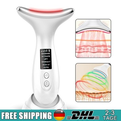 Multi-Function Face Massager with 7 LED Colors USB Rechargeable Beauty Tool