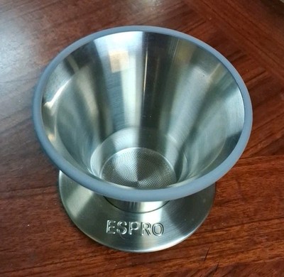 ESPRO - BLOOM Pour Over Coffee Brewer Set - Durable Brushed Stainless Steel