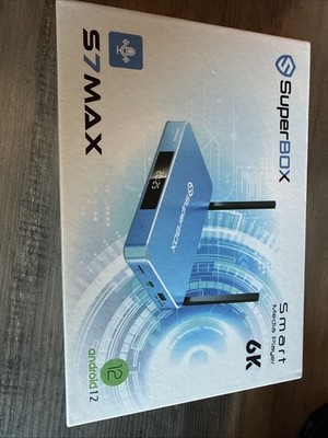 SuperBox S7 Max 64GB 6K Ultra HD Android TV Box   Authorized Distributor   Same