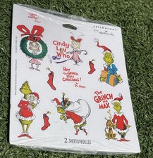2010 Hallmark Stickeroni Dr. Seuss How The Grinch Stole Christmas Sticker
