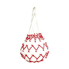 Ball Net Bag Woven Mesh Ball Carrier Portable for Coaches, Students