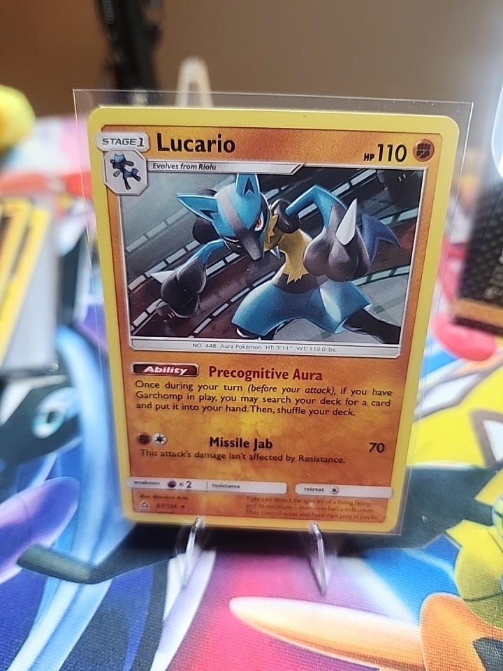 Lucario Holo Rare SM - Ultra Prism 67/156 NM