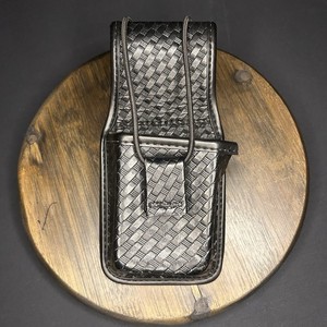 Bianchi Universal Radio Holder Swivel Back Accumold Leather (Has A Cut On Side)