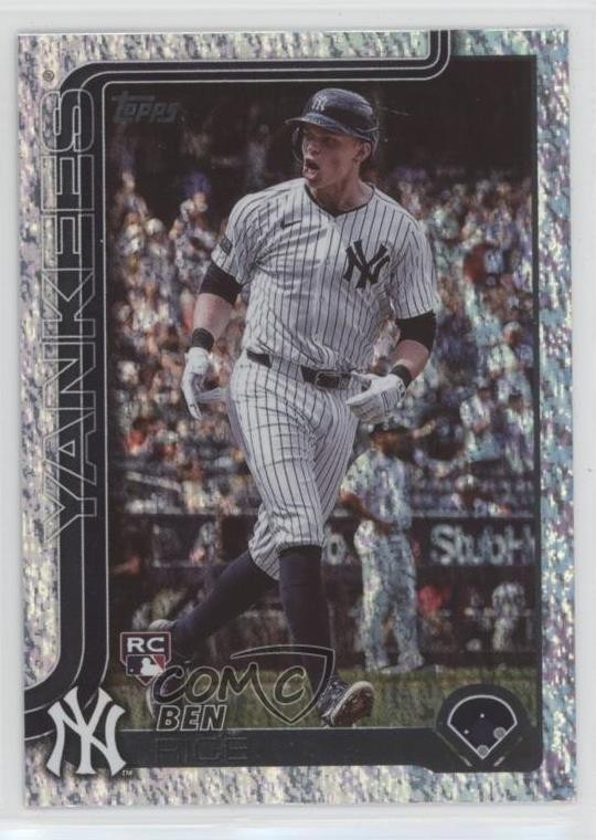 2025 Topps Series 1 Holo Foil Ben Rice #337 1l9b
