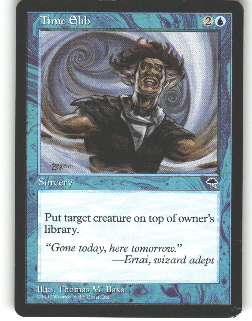 Time Ebb - Tempest - MTG - Common - #96 - NM