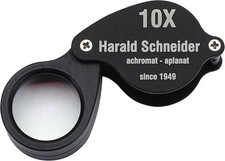 New Schneider 10 x L2 professional 10x20 Black Magnifying Loupe