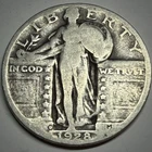US 1928 D Standing Liberty Quarter - 25 Cent Silver Coin