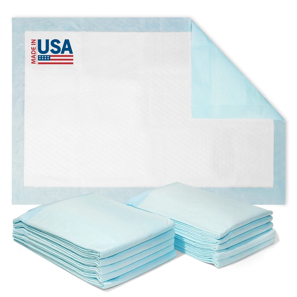 Disposable Underpads 23'' X 36'' Pee Pad ULTRA Absorbent Bed Incontinence Covers - Image 3 of 4