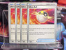 [4x Playset] Ultra Ball 091/091 Sv: Paldean Fates POKEMON TCG