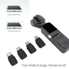 For DJI Osmo Pocket2 Phones Connector Phone Micro USB Android TYPE-C iOS Adapter