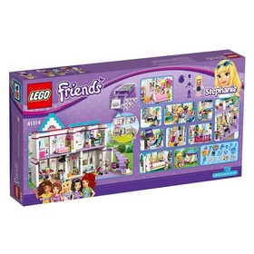 LEGO Friends Stephanie's House 41314 Build and Play Toy House with Mini Dolls, D