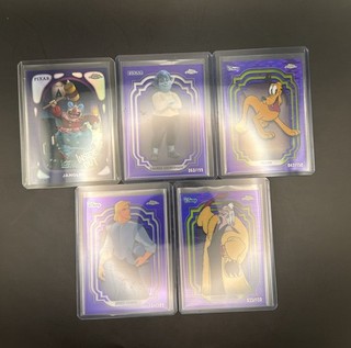 2024 Topps Chrome Disney 5 Insert/Numbered /199 /150 LOT
