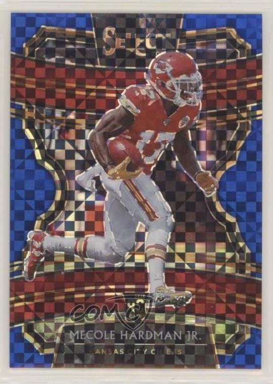 2019 Panini Select Concourse Blue Prizm 3/175 Mecole Hardman Jr #61 nf1