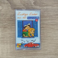 Lustige Lieder aus der Sesamstraße 3 von Sesamstraße MC Kassette in Hülle