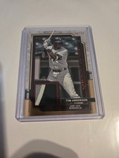 2021 Topps Museum Collection Tim Anderson /10 Red prime patch Relic White Sox