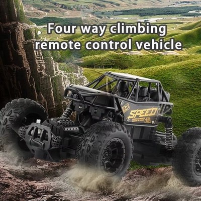 Remote-controlled off-road vehicle high-speed four-wheel drive climbing charging