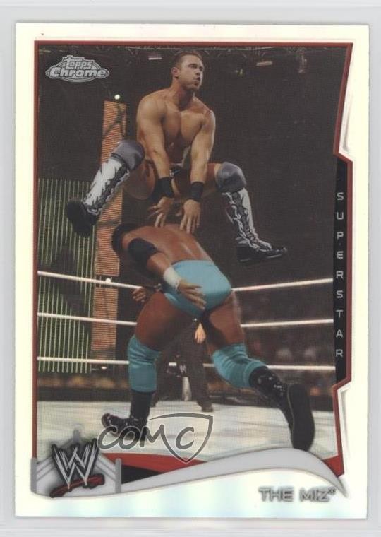 2014 Topps Chrome WWE Refractor The Miz #33