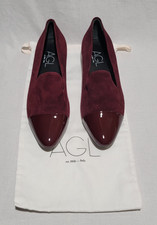 AGL ITALY WOMENS SHOES SIZE 39 CHIANTI SWEDE PLUM WINE BRAND NEW