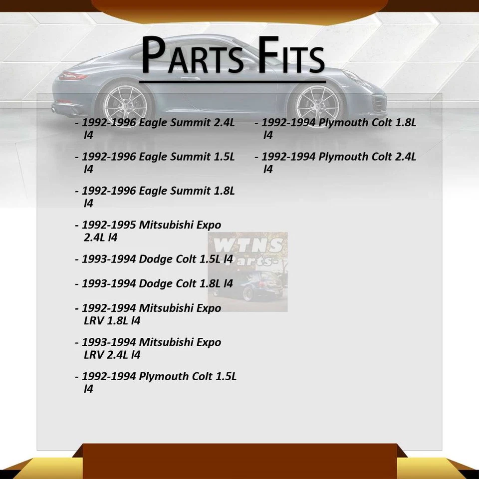 Brazo de control completo inferior delantero Mevotech 2x para Dodge Colt 1,8 L 1993-1994 Foto 2 de 4