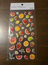 Recollections CITRUS FRUITS STRAWBERRIES   Scrapbooking Stickers