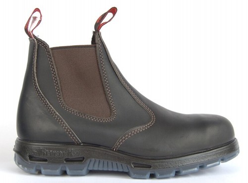 Botas de Trabajo Redback Bobcat Claret Aceite Kip UBOK Elásticas Punta Suave - Imagen 2 de 5
