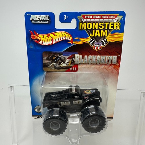 Hot Wheels Monster Jam Trucks Blacksmith Mattel 2002 **BOX DAMAGE READ ALL - 第 4/9 張圖片