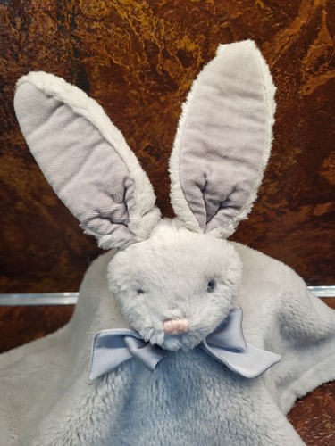 Pottery Barn Kids -Grey - Baby Lovie - Bunny - Rabbit - Secutiry - 15x15 -Plush - Picture 2 of 5