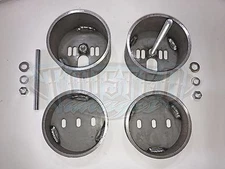 Front Air Suspension Brackets - Universal Cup Mount Set w/ Hardware - FREE SHIP