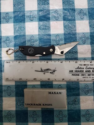 Maxam Lockback Knife Key Ring (Great Deal)
