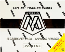 2021 Panini NFL Mosaic Football Multi-Pack SEALED BOX of 12 Packs Hobby Box NEW