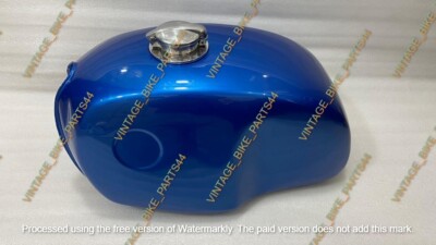 BMW R100 Rt Rs R90 R80 R75 Kraftstofftank aus blau lackiertem Stahl