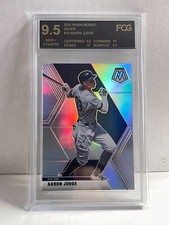 Aaron Judge 2020 Panini Chronicles Mosaic SILVER PRIZM FCG 9.5. YANKEES