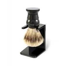 Edwin Jagger English Imitation Ebony,Small, Super Badger Shaving Brush Stand