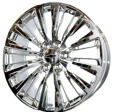 24 Chrome 4882 Oe Replica Ssv Escalade V Wheels 2025 Chevy Suburban 6x5.5 31