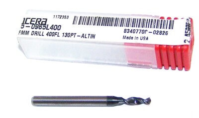 2.45mm (.0965'') CARBIDE DRILL (PCB) 130 DEG PT ALTIN KYOCERA 105-0965L400