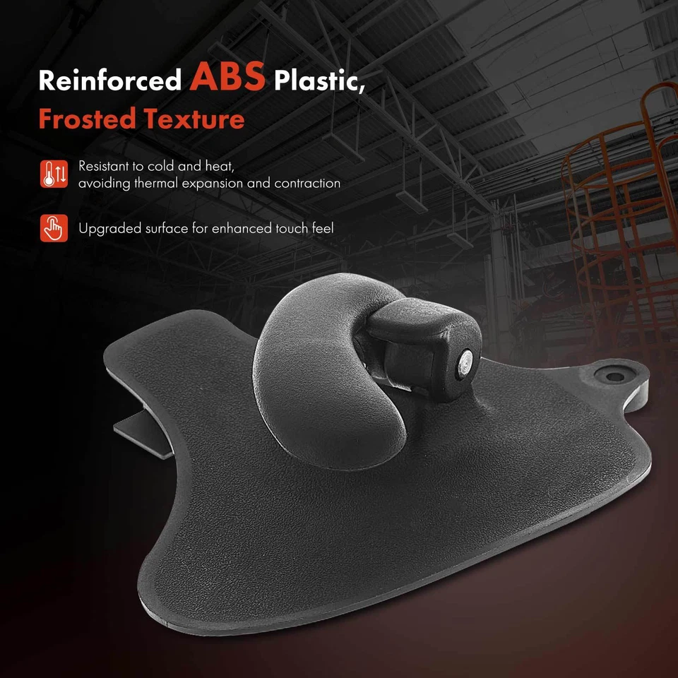 2x Manija de puerta interior delantera o trasera negra para Chevy Cavalier Pontiac 1995-2005 Foto 3 de 4